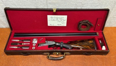 Classic James Woodward & Sons 12 Bore with Great Case Setup