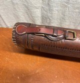 Fancy and High Quality Leather Vintage Shotgun Case - Ward MFG Co. - 9 of 14