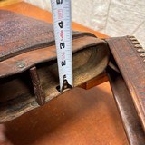 Fancy and High Quality Leather Vintage Shotgun Case - Ward MFG Co. - 14 of 14