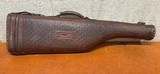 Fancy and High Quality Leather Vintage Shotgun Case - Ward MFG Co.