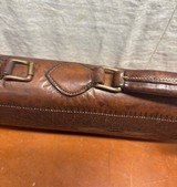 Fancy and High Quality Leather Vintage Shotgun Case - Ward MFG Co. - 8 of 14