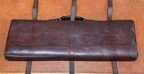 H.H. Heiser Leather Russet Leather Roll Gun Case - 8 of 11