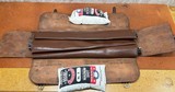 H.H. Heiser Leather Russet Leather Roll Gun Case - 4 of 11