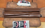 H.H. Heiser Leather Russet Leather Roll Gun Case - 5 of 11