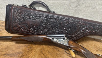 Fantastic Parker VHE Skeet - 12g - Beavertail Forend w/ Checkered Butt - 1 1/2 frame