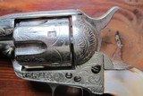 First generation Colt Single Action Army- Helfricht engraved - 7 of 15