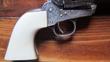 Colt single action Centennial engraving prototype for the Y.O. Texas ranch - 3 of 15