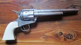 Colt single action Centennial engraving prototype for the Y.O. Texas ranch - 1 of 15