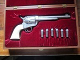 Colt single action Centennial engraving prototype for the Y.O. Texas ranch - 13 of 15