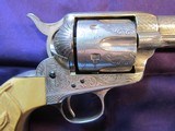 Engraved Colt SAA .45 - 3 of 12