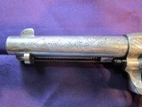 Engraved Colt SAA .45 - 7 of 12