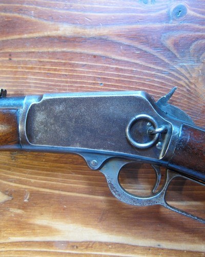 Marlin short barrel lever action rifle in the 44/40 caliber - Image 7 of 15