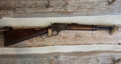 Marlin short barrel lever action rifle in the 44/40 caliber - Image 1 of 15