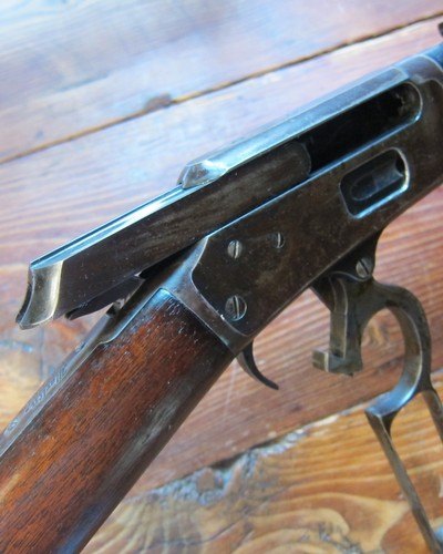 Marlin short barrel lever action rifle in the 44/40 caliber - Image 8 of 15