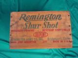 RARE UNOPENED WOOD CASE OF REMINGTON SHUR SHOT 16GA 1OZ #8 - 3 of 6