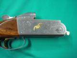 KRIEGHOFF K80 PLANTATION GOLD, WITH 4 GOLD INLAYS, AND NEW BAVARIAN WOOD, MINT. - 5 of 9