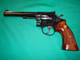 MINT S&W M14 DOUBLE ACTION REVOLVER MANUF. 1974. 6 INCH BBL. ,38 SPECIAL 99%. EXCELLENT. - 1 of 2