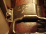 A FINE 1 GEN, WWII WINCHESTER M1 CARBINE. ALL ORIGINAL SAVE REAR SIGHT IN EXCELLENT CONDITION. - 8 of 8