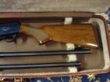 MINT, APPEARS UNFIRED BELGIUM BROWNING 2000, 2 BBL. SET IN ORIGINAL HARD CASE; - 2 of 4