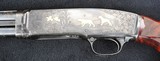 Winchester Model 42, Grade 5 with gold - 1 of 8