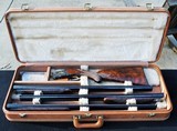 ?Belgium Browning Midas Grade 20, 28, .410, three barrel set - 1 of 13