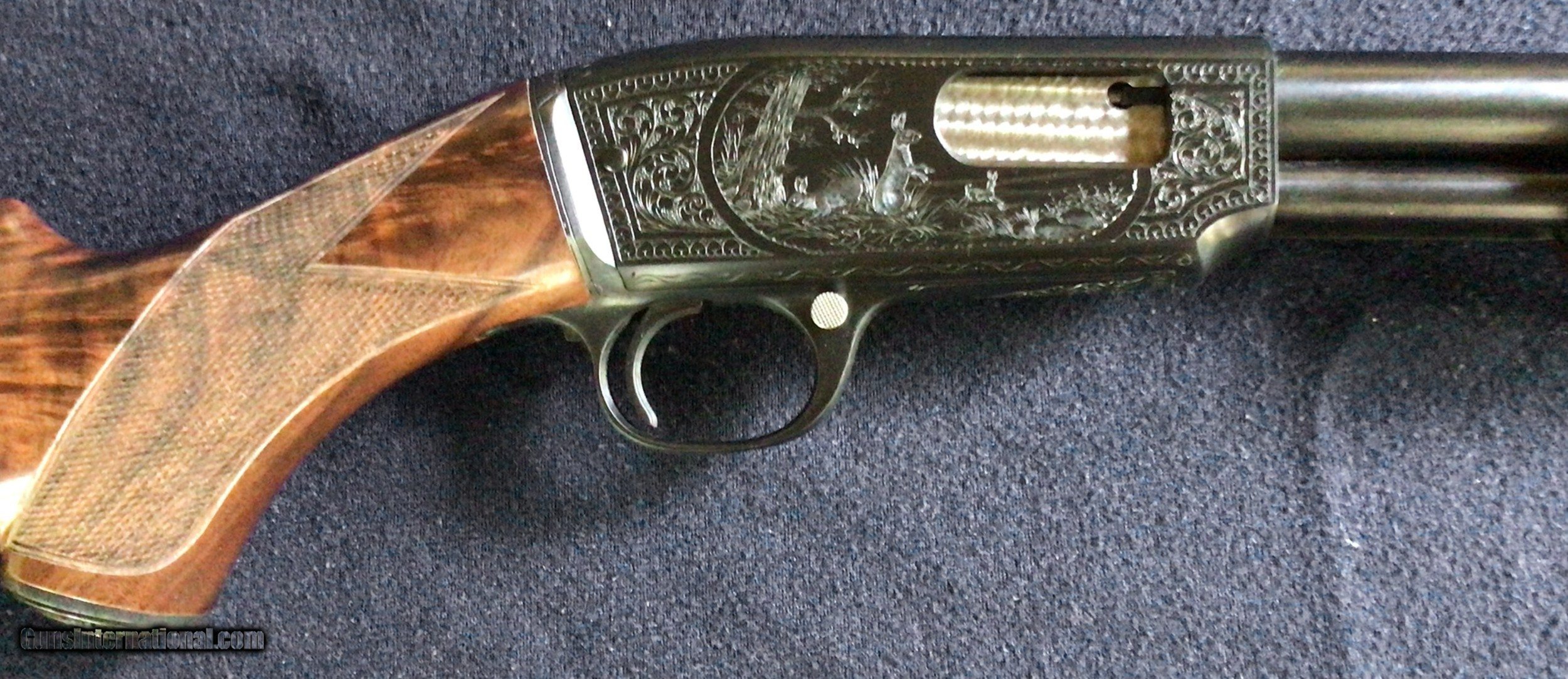 Winchester Model 61, Style 8 Engraving