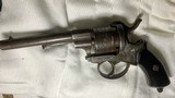 Belgium - City of Liege Engraved Pinfire Revolver - 1 of 10