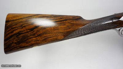 Holland & Holland Royal Model 20 gauge side by side with NEW 28 inch barrels located at our Dallas Showroom - Image 6 of 8