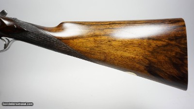 Holland & Holland Royal Model 20 gauge side by side with NEW 28 inch barrels located at our Dallas Showroom - Image 5 of 8