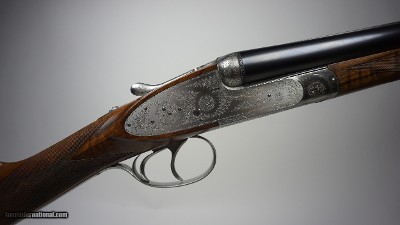 Piotti 20 gauge side by side double tigger sidelock ejector with 26 inch barrels & 2 3/4 inch chamber