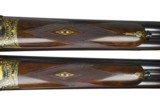 James Purdey left handed deluxe matched pair of 12 gauge side by side self opening shotguns - 6 of 11