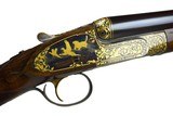 James Purdey left handed deluxe matched pair of 12 gauge side by side self opening shotguns - 3 of 11
