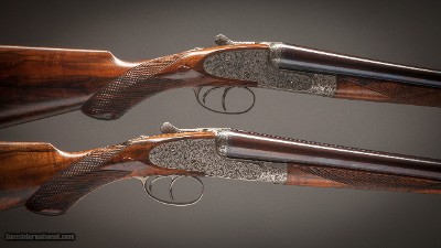 Holland & Holland Matched Pair Of 12 Gauge 'Royal' Deluxe Sidelock Ejector Shotguns with 27 inch barrels
