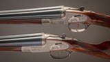 Holland & Holland 12 gauge pair of 'Royal' Sidelock Ejector Shotguns with 28 inch barrels.Double trigger and automatic safety. - 2 of 7
