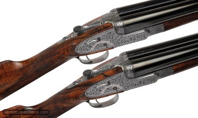 Holland & Holland 'Royal Deluxe' Pair of 12 Gauge Sidelock Ejector shotgun with 29 inch barrels.Holland & Holland patent sidelock