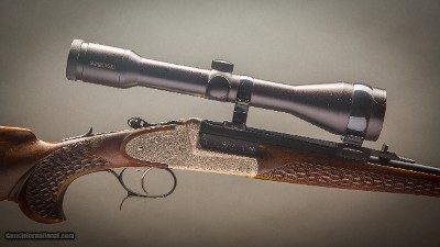 Fanzoi Deluxe single shot rifle chambered in 6.5 x 57R