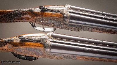 Holland & Holland 12 gauge Pair of 'Royal' Sidelock Ejector Shotguns with 28 inch barrels.Holland & Holland sidelock ejector with patent assis - Image 3 of 6