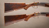 Charles Boswell 28 gauge matched pair of Round Body pinless sidelock ejector over & unders - 8 of 9