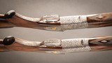 Charles Boswell 28 gauge matched pair of Round Body pinless sidelock ejector over & unders - 7 of 9