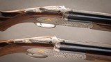 Charles Boswell 28 gauge matched pair of Round Body pinless sidelock ejector over & unders - 5 of 9