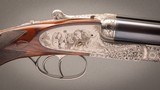 Holland & Holland virtually new .470 Nitro Express Royal' Philip Coggan engraved Deluxe Double Rifle with 24 inch barrels  - 4 of 13