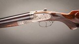 Holland & Holland virtually new .470 Nitro Express Royal' Philip Coggan engraved Deluxe Double Rifle with 24 inch barrels  - 10 of 13