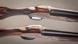 James Woodward matched composed 20 gauge pair of Sidelock Ejector Shotguns with 27 inch barrels, made for the King of Romania  - 7 of 11