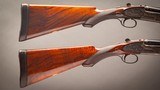 James Woodward matched composed 20 gauge pair of Sidelock Ejector Shotguns with 27 inch barrels, made for the King of Romania  - 10 of 11