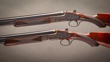 James Woodward matched composed 20 gauge pair of Sidelock Ejector Shotguns with 27 inch barrels, made for the King of Romania  - 2 of 11