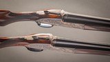 James Woodward matched composed 20 gauge pair of Sidelock Ejector Shotguns with 27 inch barrels, made for the King of Romania  - 3 of 11
