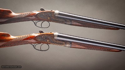 Holland & Holland 12 gauge Pair of 'Royal' Sidelock Ejector Shotguns with 28 inch barrels.
