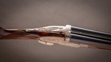 Garbi side by side shotgun with 30 inch barrels and fine Rose & Scroll engraving - 4 of 8