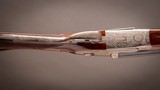 Garbi side by side shotgun with 30 inch barrels and fine Rose & Scroll engraving - 5 of 8