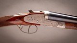 Garbi side by side shotgun with 30 inch barrels and fine Rose & Scroll engraving - 3 of 8